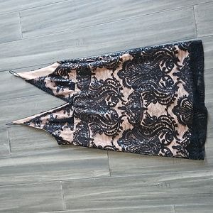 Free people night shimmer mini dress